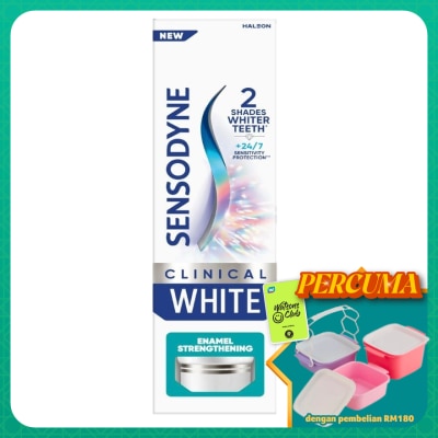 SENSODYNE - Clinical White Enamel Strengthening Toothpaste 100g