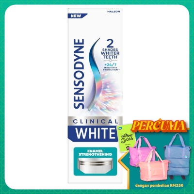 SENSODYNE Clinical White Enamel Strengthening Toothpaste 100g