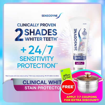 SENSODYNE - Clinical White Stain Protector Toothpaste 100g