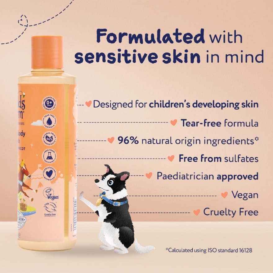 Hair & Body Wash Peach & Aparicot 250ml