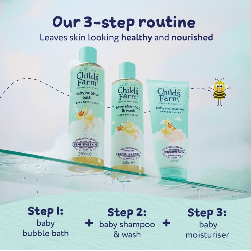 Baby Shampoo & Wash Baby Soft Scent 250ml