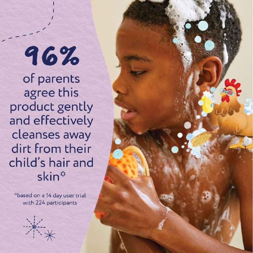 Hair & Body Wash Blackberry & Apple 250ml