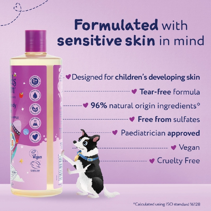 Hair & Body Wash Blackberry & Apple 250ml