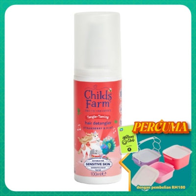 CHILDS FARM - Tangle Taming Hair Detangler Strawberry & Mint 100ml