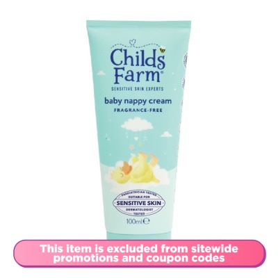 CHILDS FARM - Baby Nappy Cream Fragrance Free 100ml