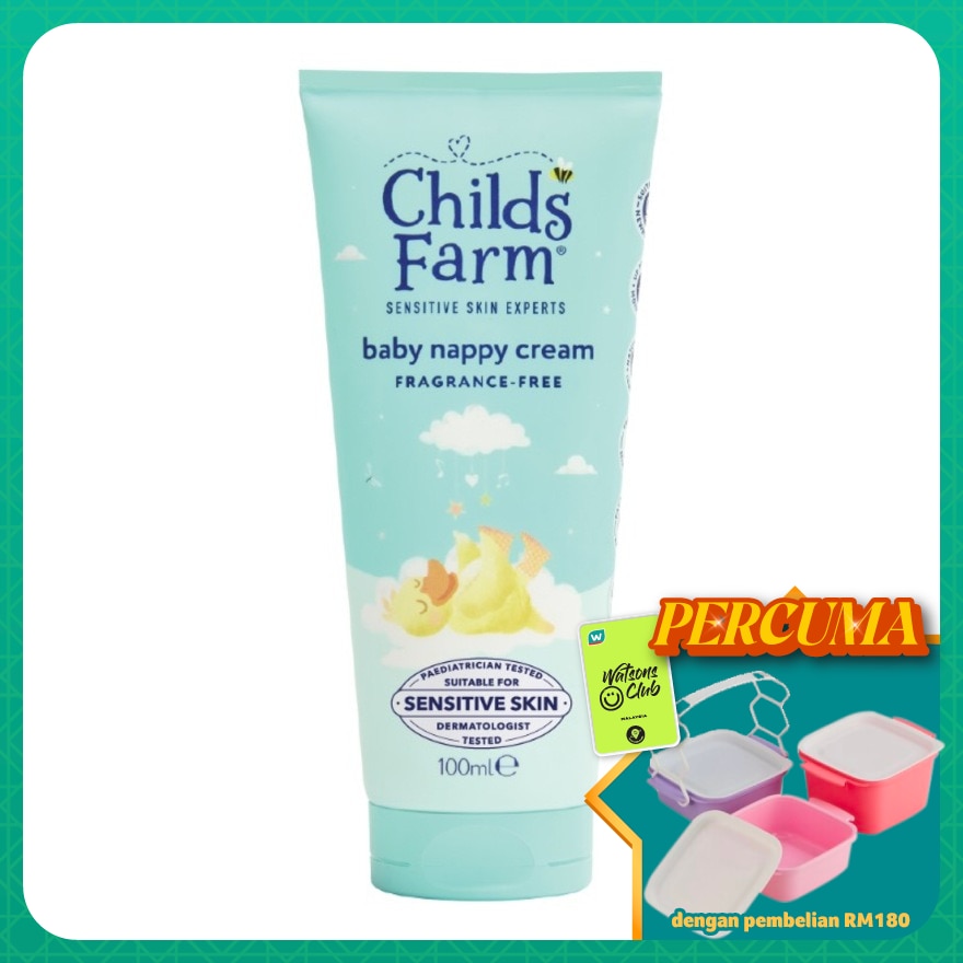 Baby Nappy Cream Fragrance Free 100ml