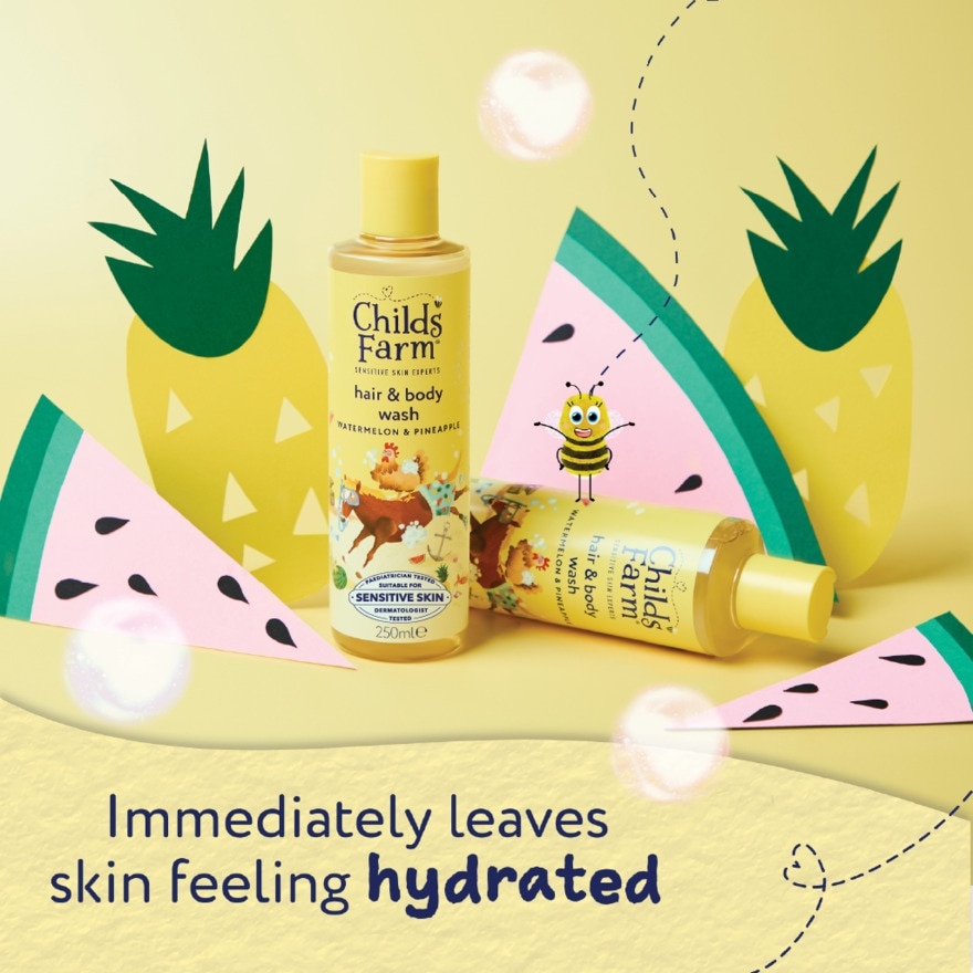 Hair & Body Wash Watermelon & Pineapple 250ml