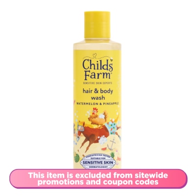 CHILDS FARM - Hair & Body Wash Watermelon & Pineapple 250ml
