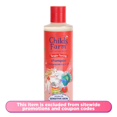 CHILDS FARM - Tangle Taming Shampoo Strawberry & Mint 250ml