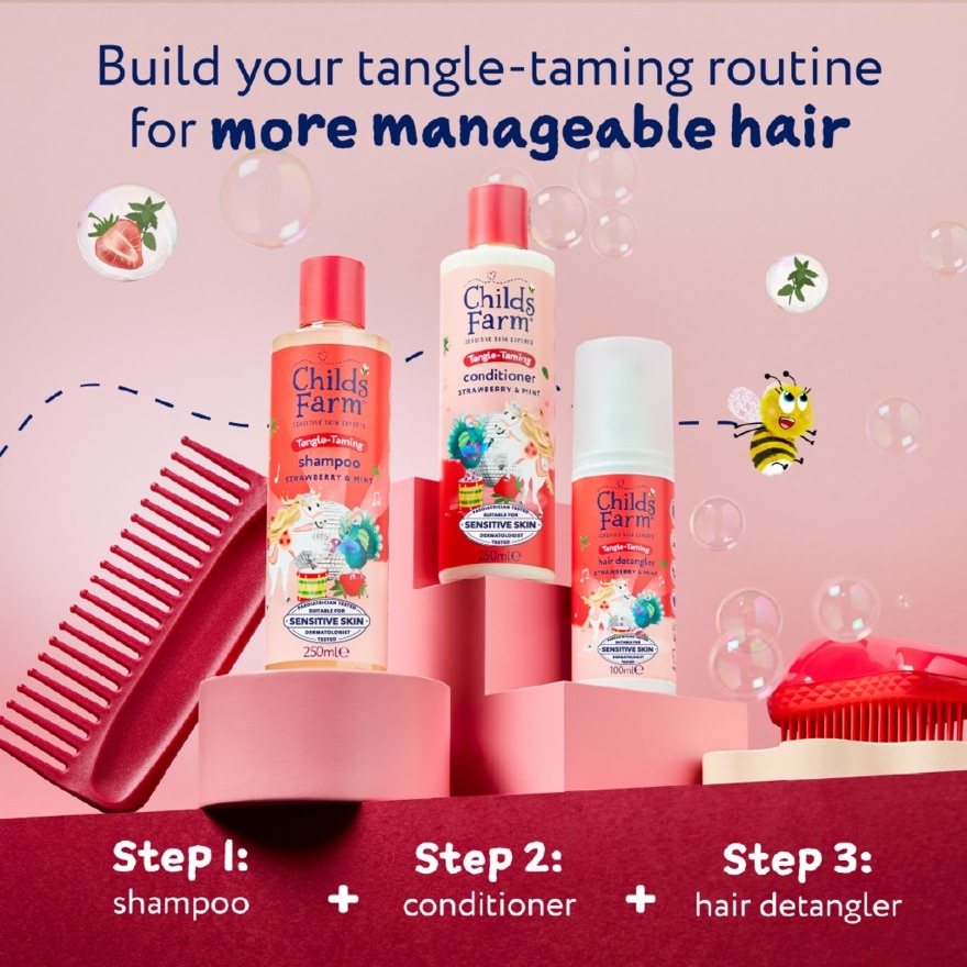 Tangle Taming Conditioner Strawberry & Mint 250ml