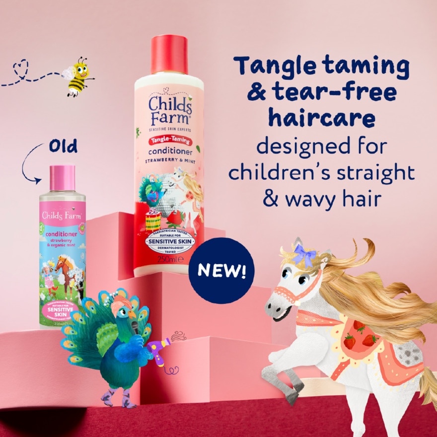 Tangle Taming Conditioner Strawberry & Mint 250ml