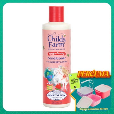 CHILDS FARM - Tangle Taming Conditioner Strawberry & Mint 250ml