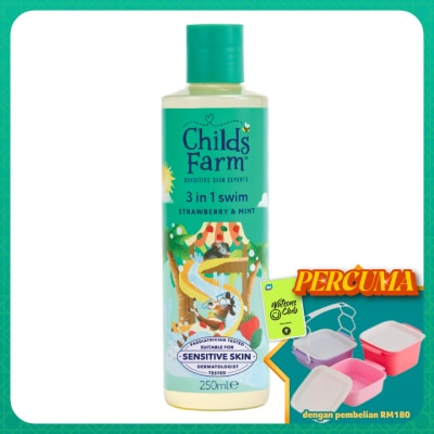 CHILDS FARM - 3 In 1 Swim Strawberry & Mint 250ml