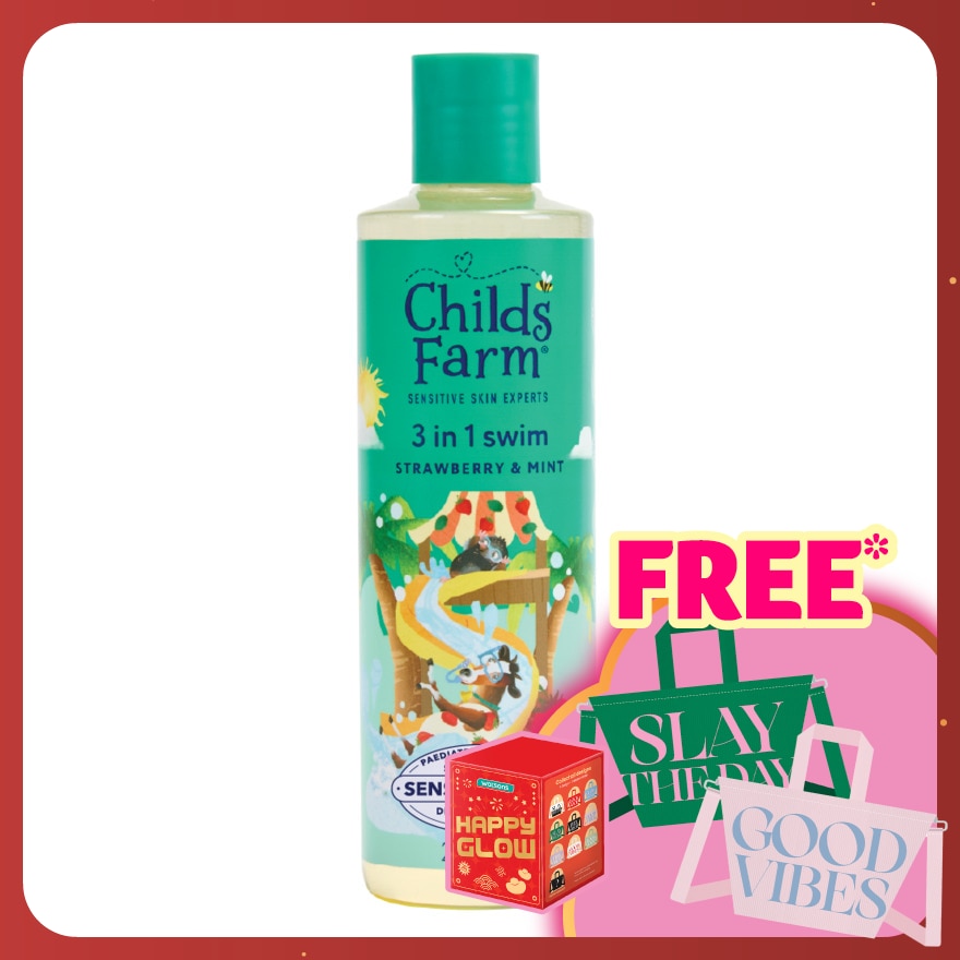 3 In 1 Swim Strawberry & Mint 250ml