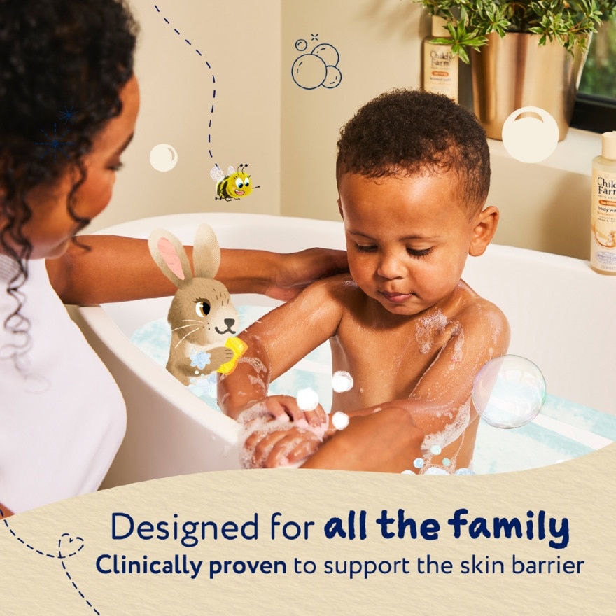 Oatderma Body Wash Fragrance Free 250ml