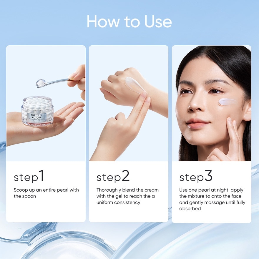 Ectoin Skin Cream Gel Moisturizer 30g