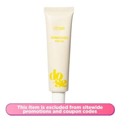 DOSE - Sunkissed Sunscreen 30ml