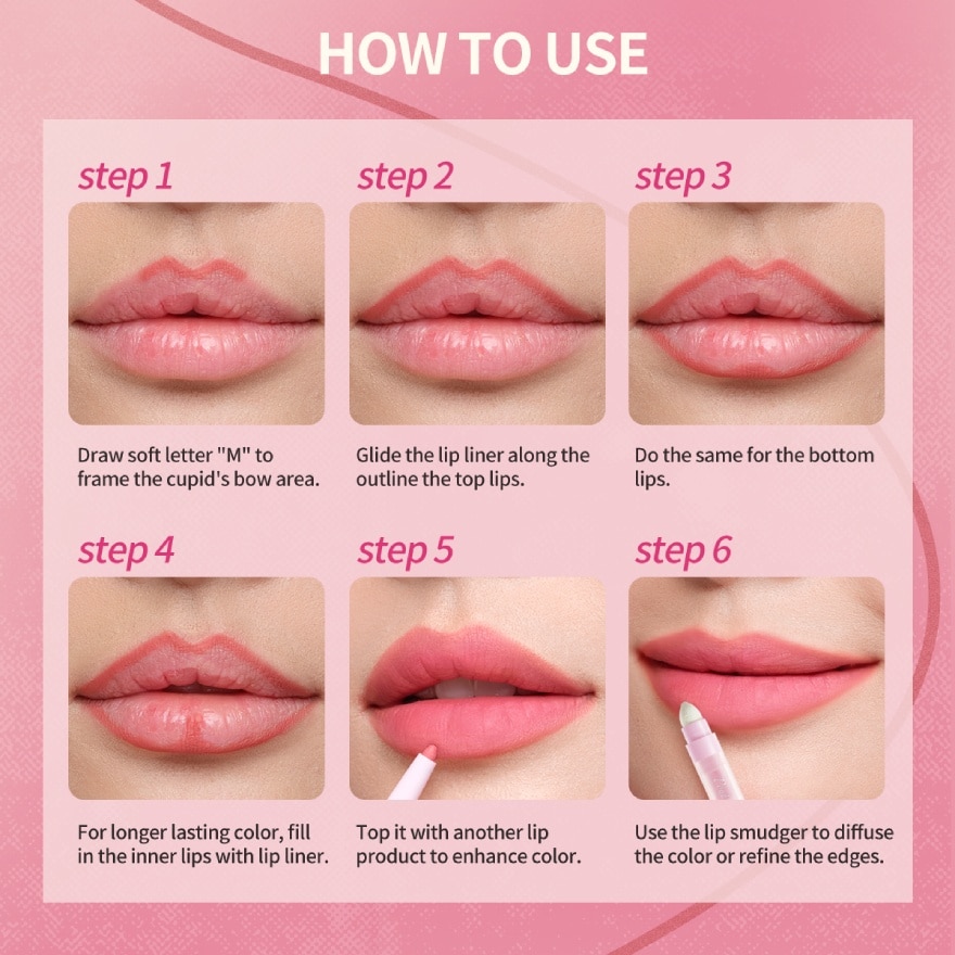 Pout Plush Transferproof Lip Liner 320 Grace