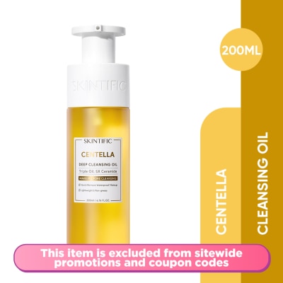 SKINTIFIC - Centella Deep Cleansing Oil 200ml