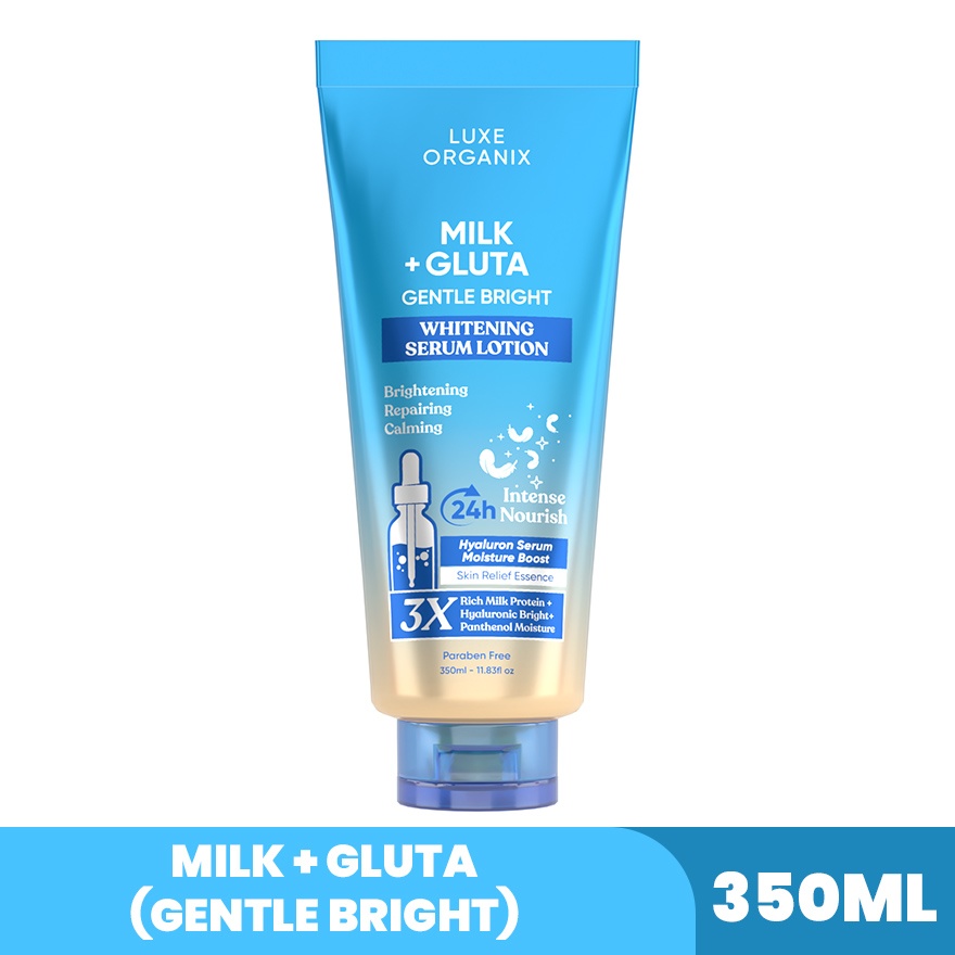Milk + Gluta Whitening Serum Lotion 350ml