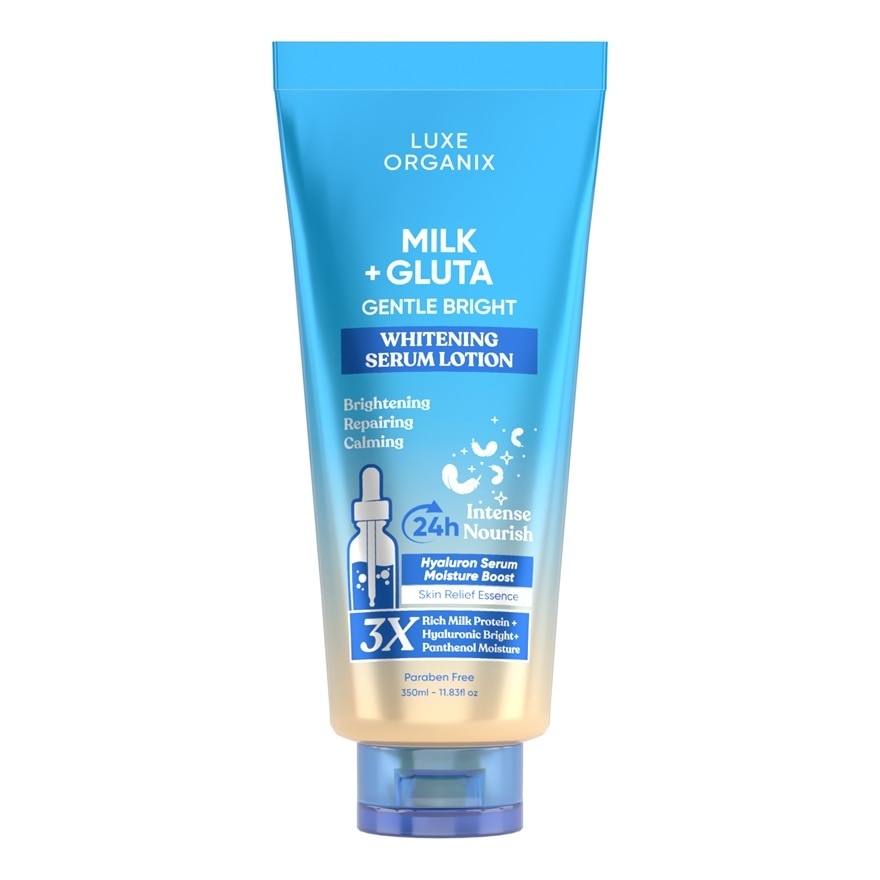 Milk + Gluta Whitening Serum Lotion 350ml