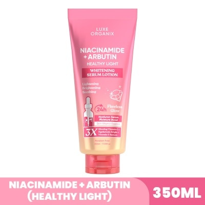 LUXE ORGANIX Niacinamide + Arbutin Whitening Serum Lotion 350ml