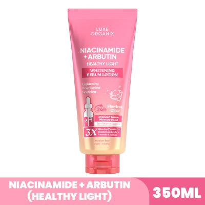 LUXE ORGANIX - Niacinamide + Arbutin Whitening Serum Lotion 350ml