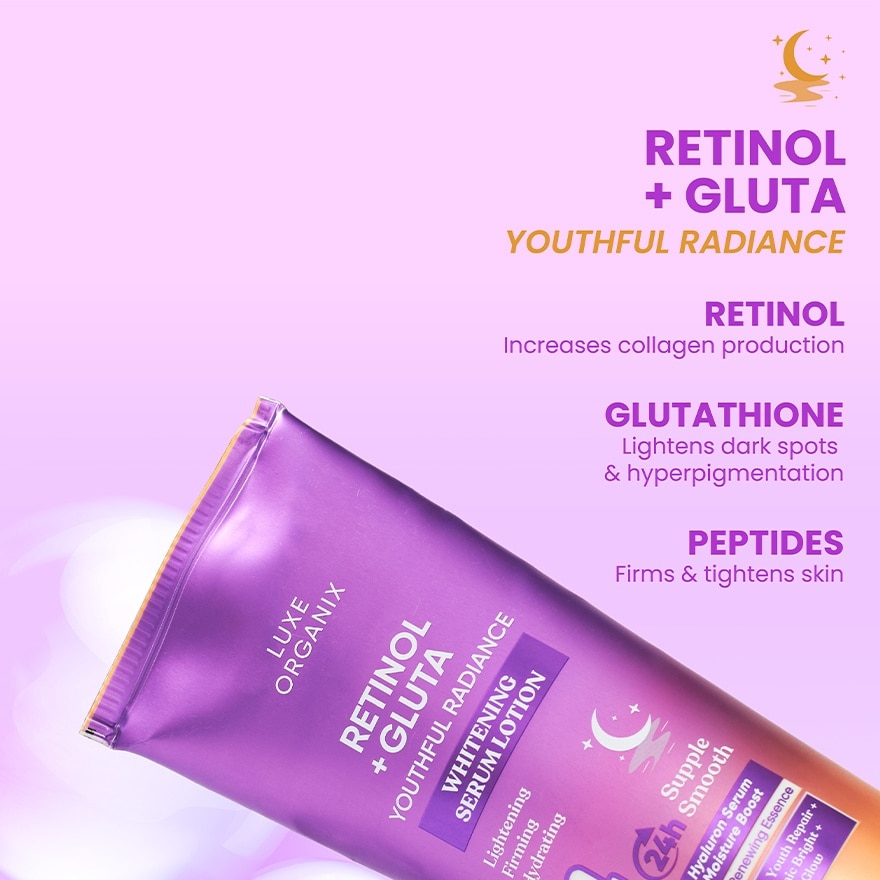 Retinol + Gluta Whitening Serum Lotion 350ml
