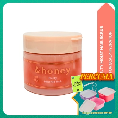 & HONEY - Melty Moist Repair Hair Scrub 230g