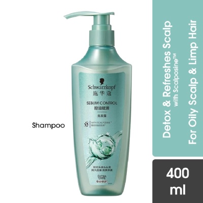 SCHWARZKOPF - Extra Care Sebum Control Shampoo 400ml
