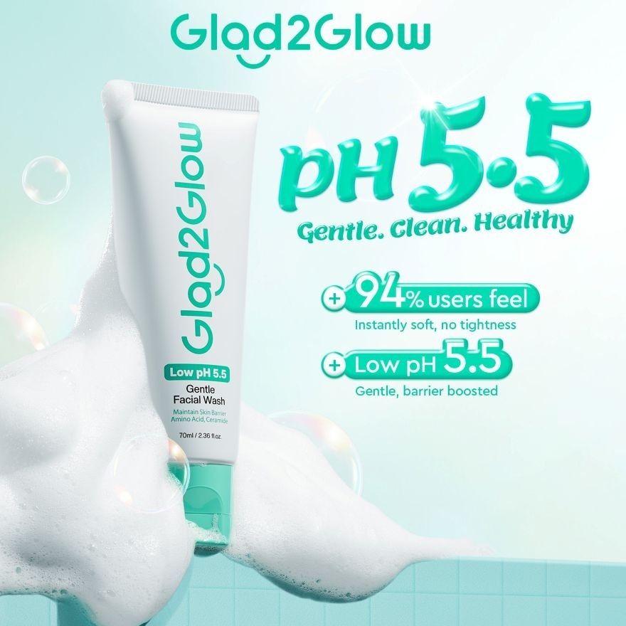 Low pH 5.5 Gentle Facial Wash 70ml