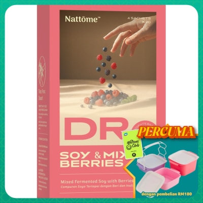 NATTOME - Dr Mixed Fermented Soy With Berries & Inulin 4s X 2g