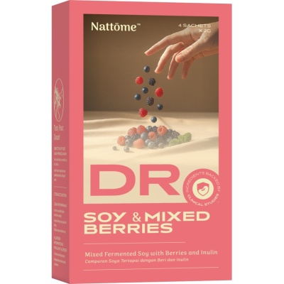 NATTOME - Dr Mixed Fermented Soy With Berries & Inulin 4s X 2g image