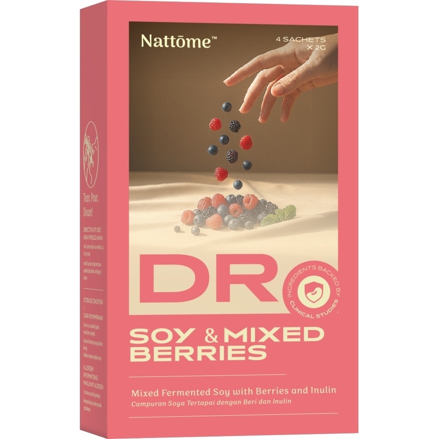 Dr Mixed Fermented Soy With Berries & Inulin 4s X 2g image