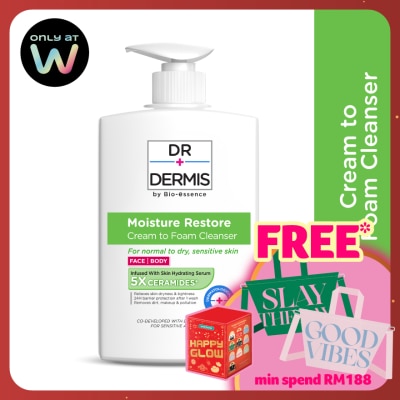DR. DERMIS Cream to Foam Cleanser 250ml