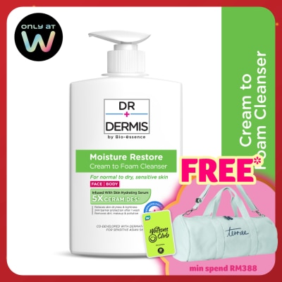 DR. DERMIS Cream to Foam Cleanser 250ml
