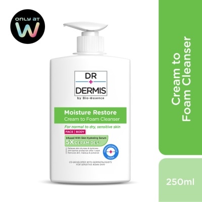 DR. DERMIS Cream to Foam Cleanser 250ml