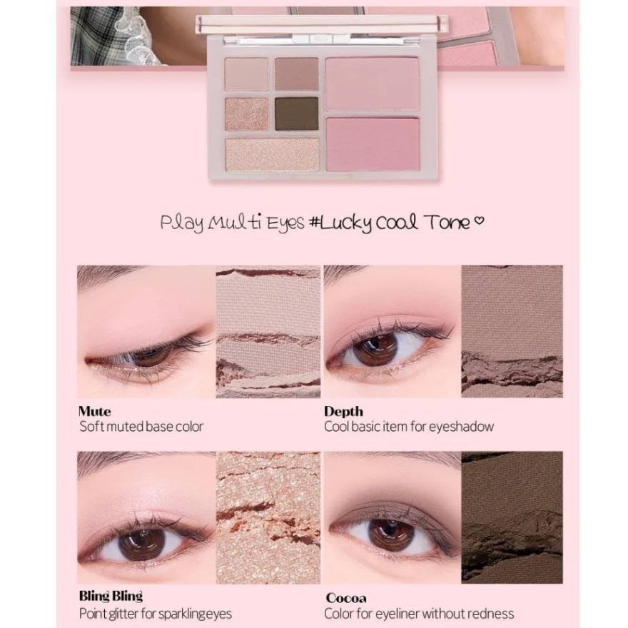 Play Multi Eye Palette Lucky Cool Tone
