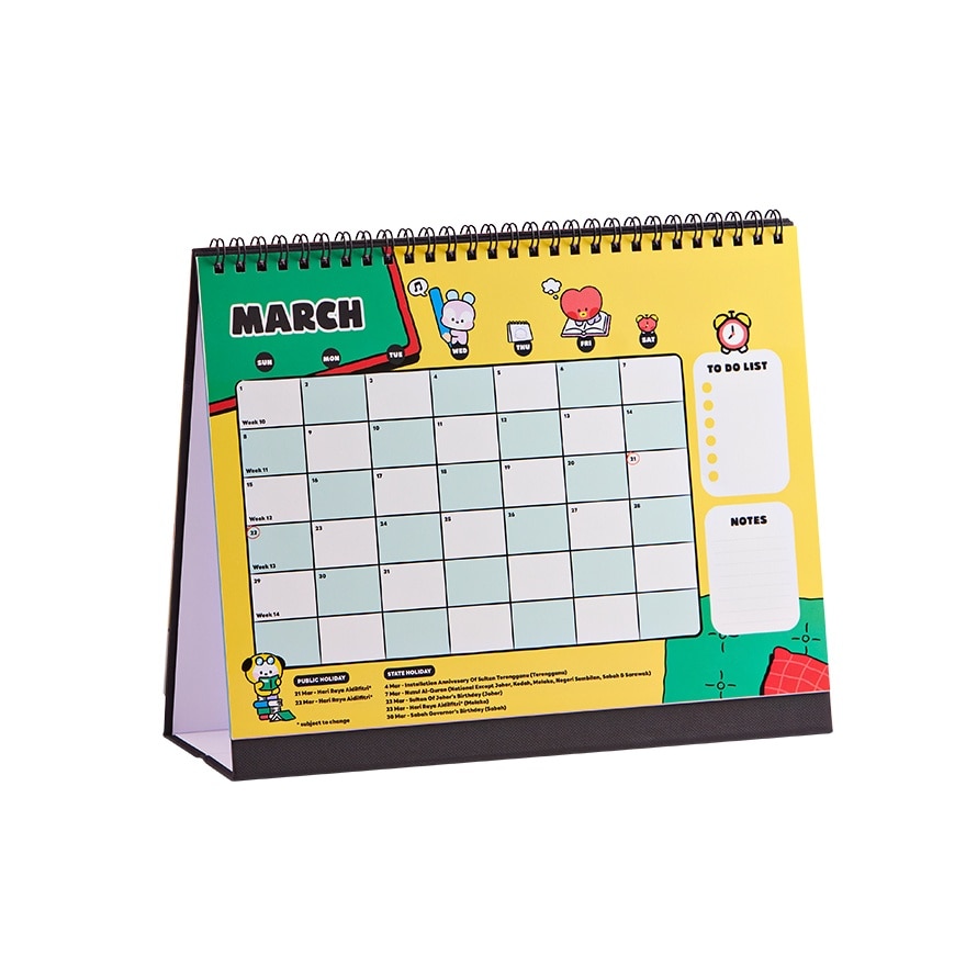 Minini 2026 Calendar Set