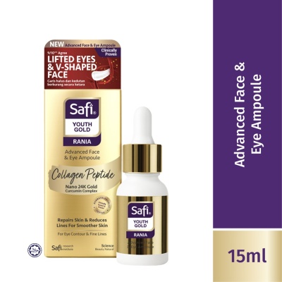 SAFI - Youth Gold  Advanced Face And Eye Ampoule 15ml