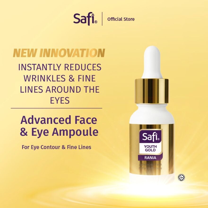 Youth Gold  Advanced Face And Eye Ampoule 15ml