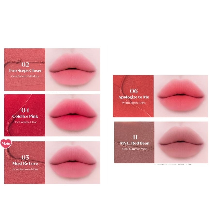 Soft Fixing Tint 011 MYU Red Bean