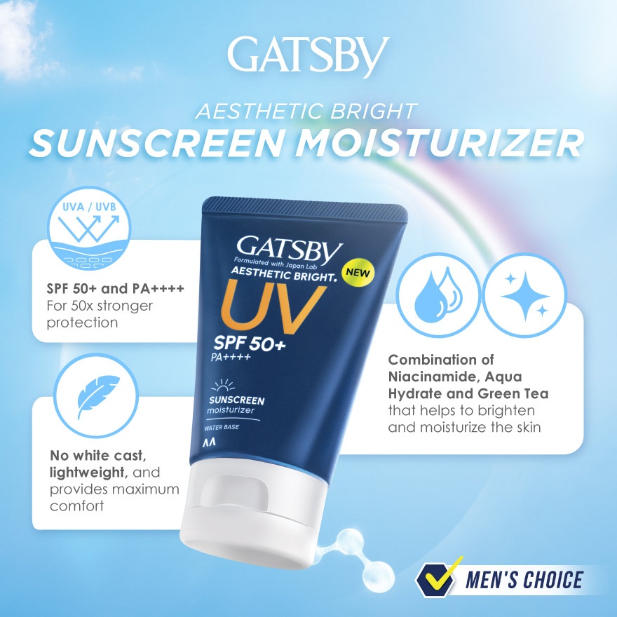 Aesthetic Bright Sunscreen Moisturizer 40ml image