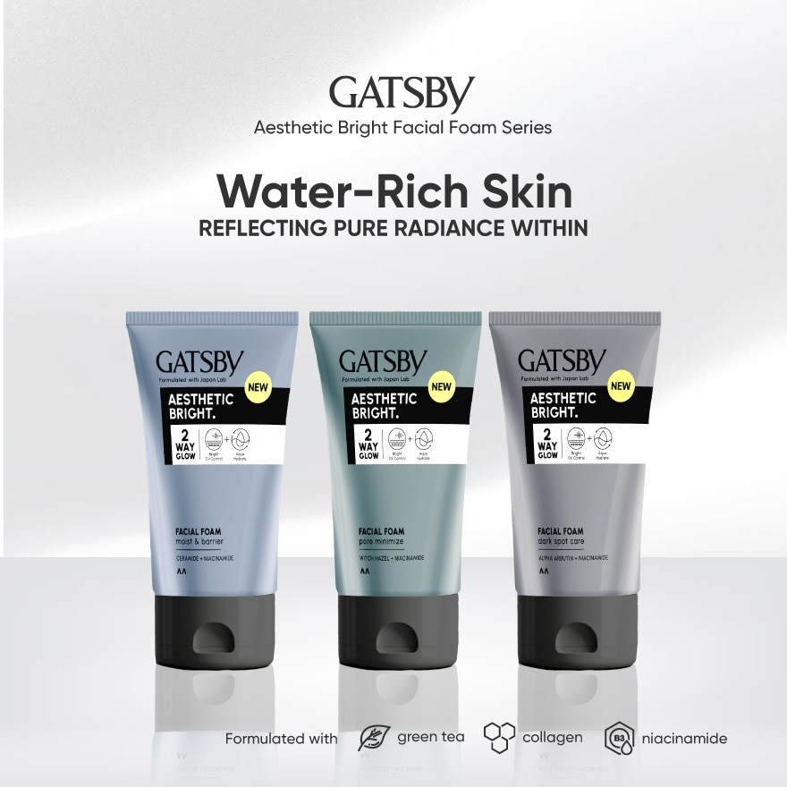 Aesthetic Bright Facial Foam Pore Minimize 100g
