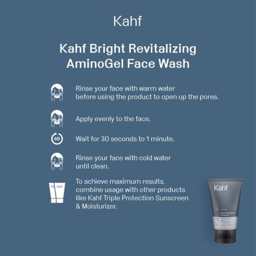 Bright Revitalizing AminoGel Face Wash 100 ml