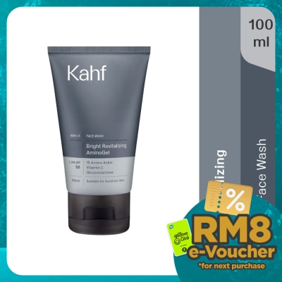 KAHF Bright Revitalizing AminoGel Face Wash 100 ml