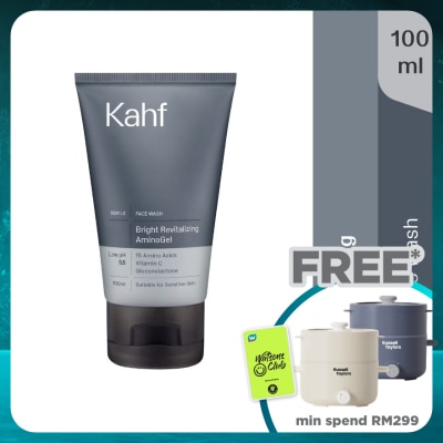 KAHF Bright Revitalizing AminoGel Face Wash 100 ml