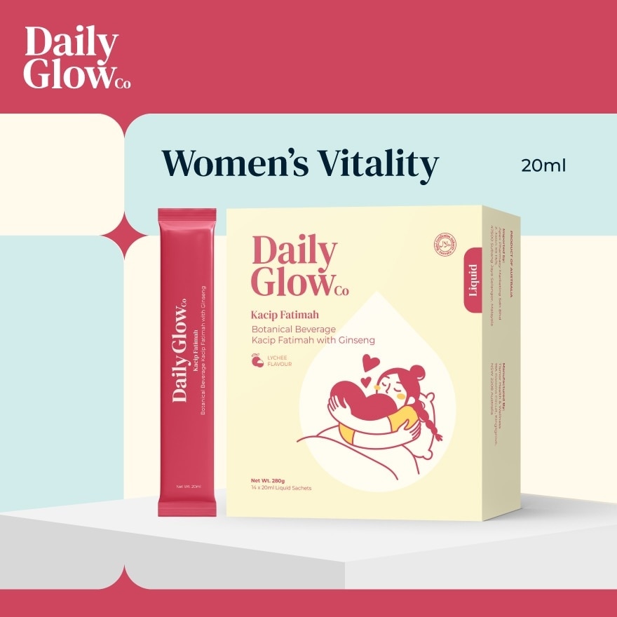 Kacip Fatimah Shot (Lychee Flavour) 20ml x 14s