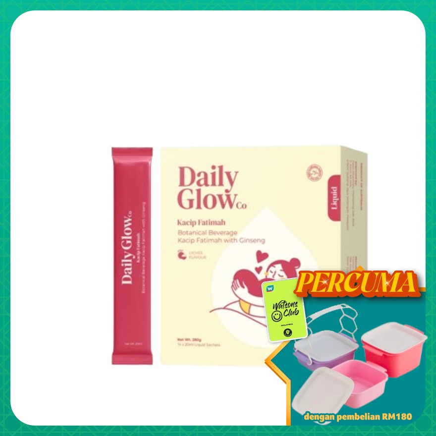 Kacip Fatimah Shot (Lychee Flavour) 20ml x 14s