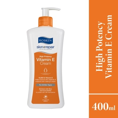 ROSKEN High Potency Vitamin E Cream 400ml